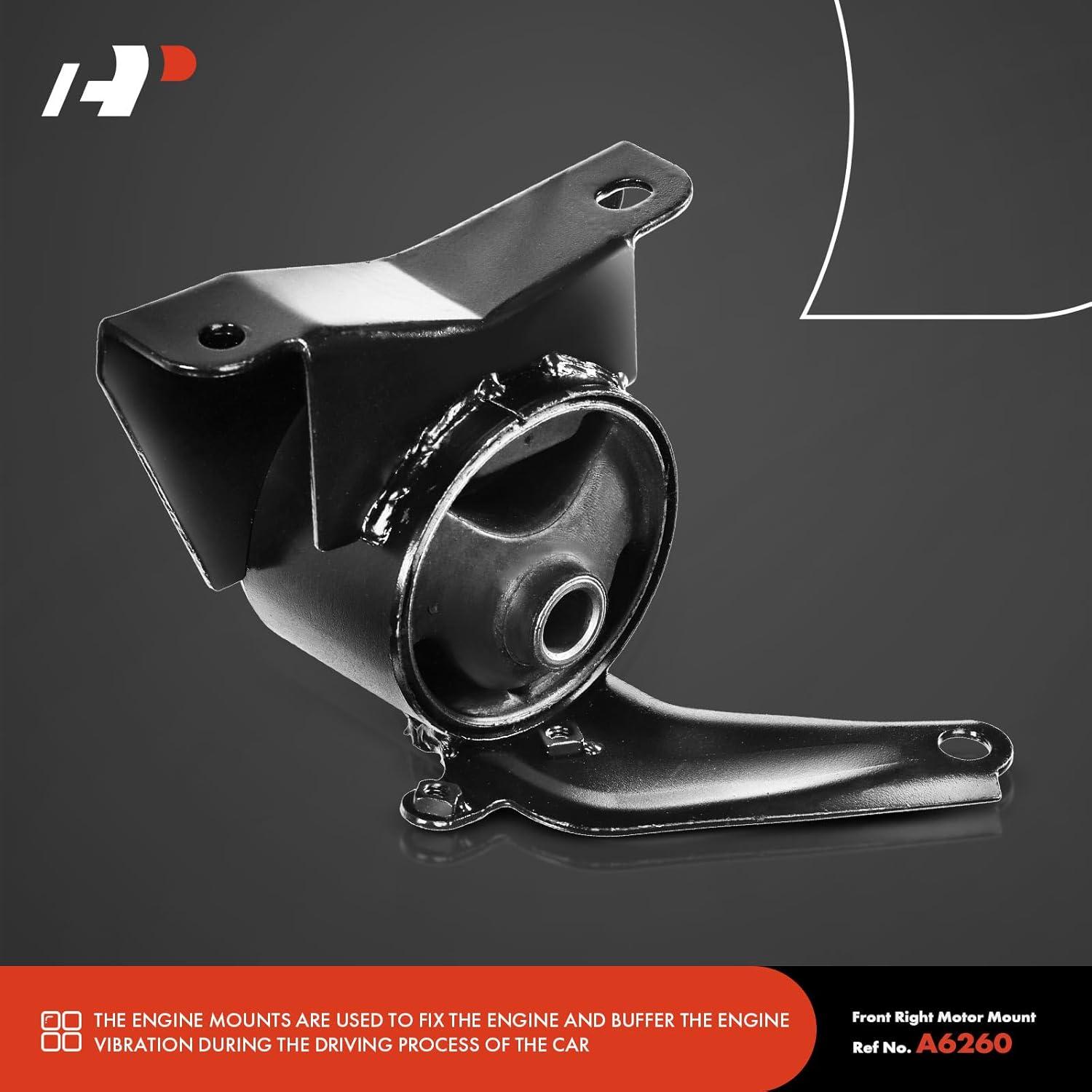 Soportes de Motor y Transmisión A-Premium para Toyota Corolla y Geo Prizm 1993-1997