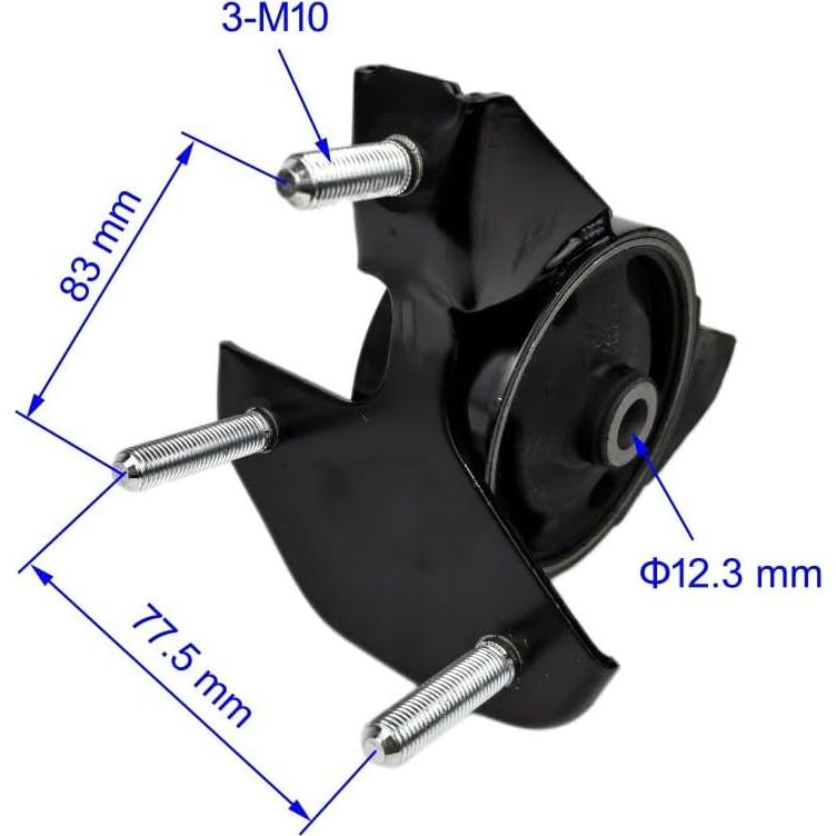 Engine Motor Transmission Mount Set 4pcs Compatible with Toyota Corolla 1.8L 3 SPD Automatic 1998 1999 2001 2002 Replace A7256 A7243 A7254 A7258