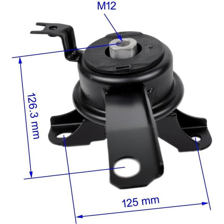 Engine Motor Transmission Mount Set 4pcs Compatible with Toyota Corolla 1.8L 3 SPD Automatic 1998 1999 2001 2002 Replace A7256 A7243 A7254 A7258