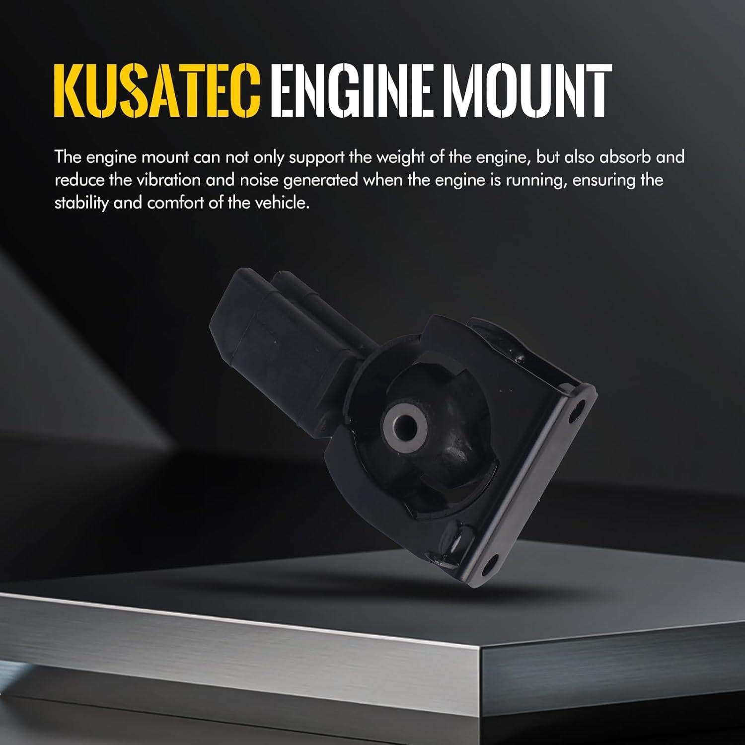 Juego de Montajes de Motor KUSATEC 4 Piezas para Pontiac Vibe y Toyota Corolla