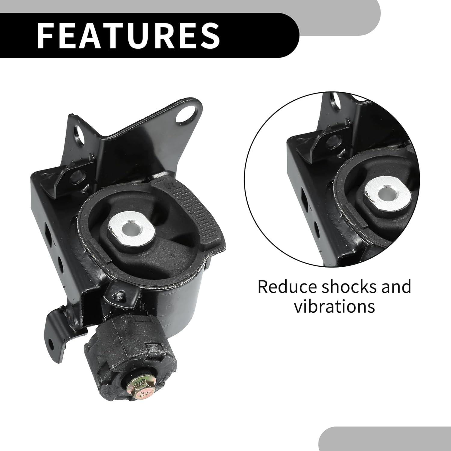 Soporte de Motor Izquierdo Partuto para Toyota Corolla 1.8L 2003-2006