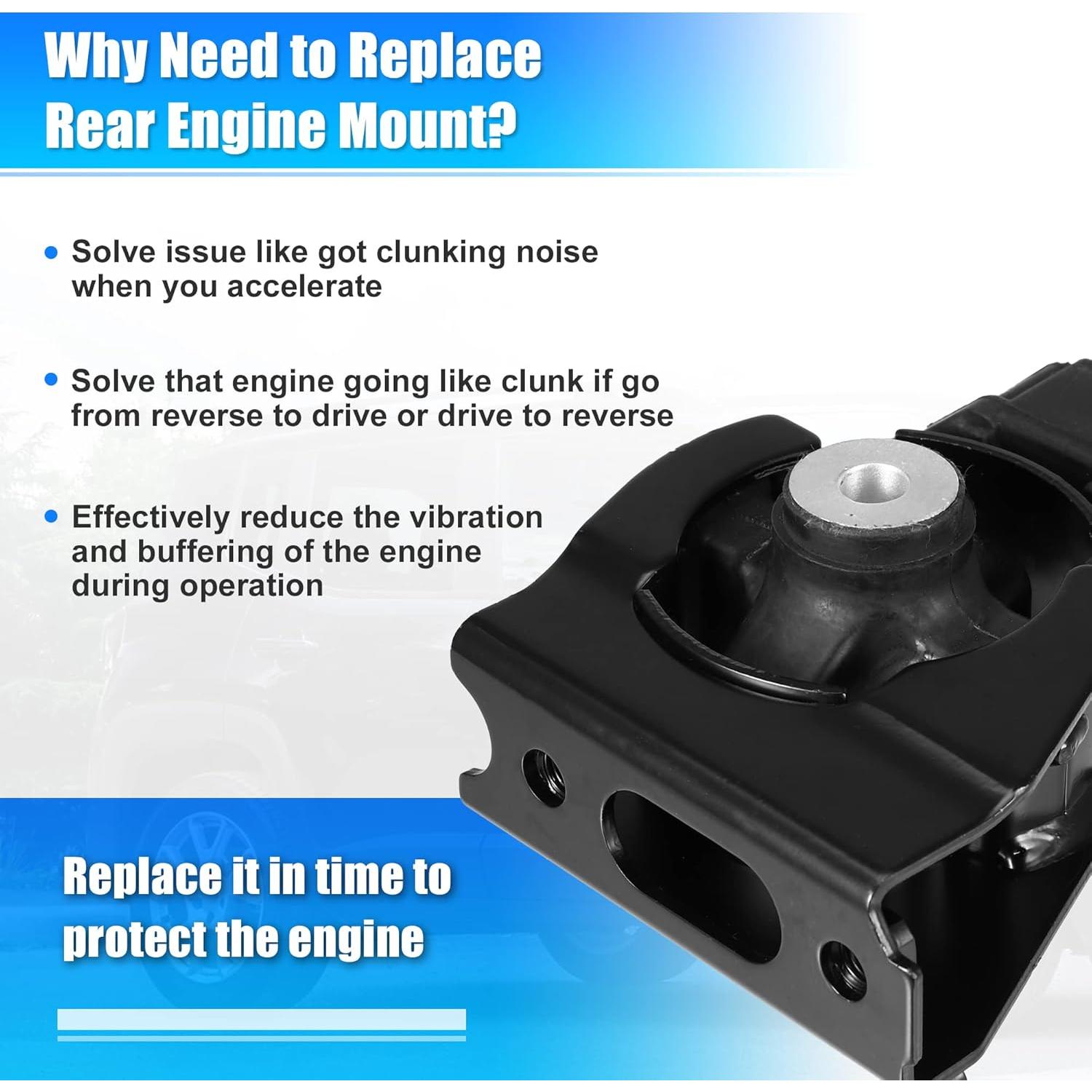 Soporte de Motor X AUTOHAUX 12361-37050 para Toyota Corolla 1.8L 2009-2013