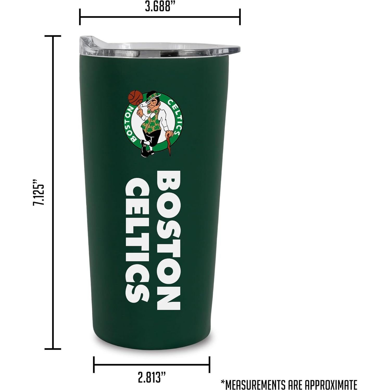 Vaso de Metal Rico Industries 18oz Boston Celtics