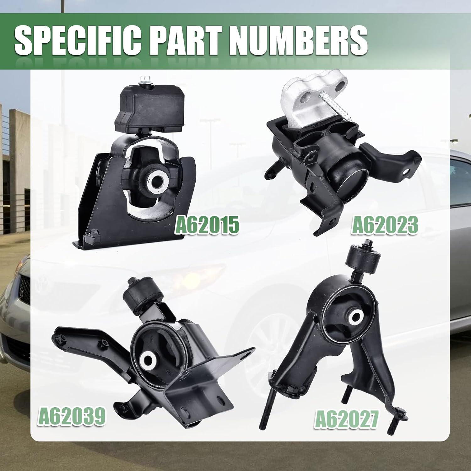 Kits de Montaje de Motor Lochnchn para Corolla 1.8L 2009-2013