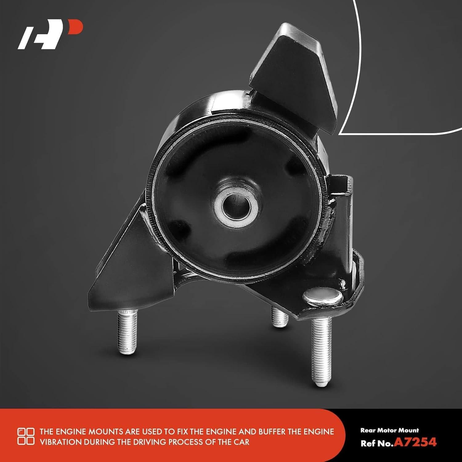 Soporte de Motor y Transmisión A-Premium para Chevrolet Prizm y Toyota Corolla 1998-2002