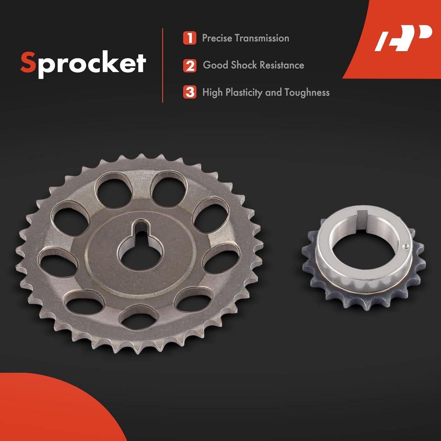 Kit Cadena de Tiempo A-Premium 6PCS para Toyota y Chevrolet