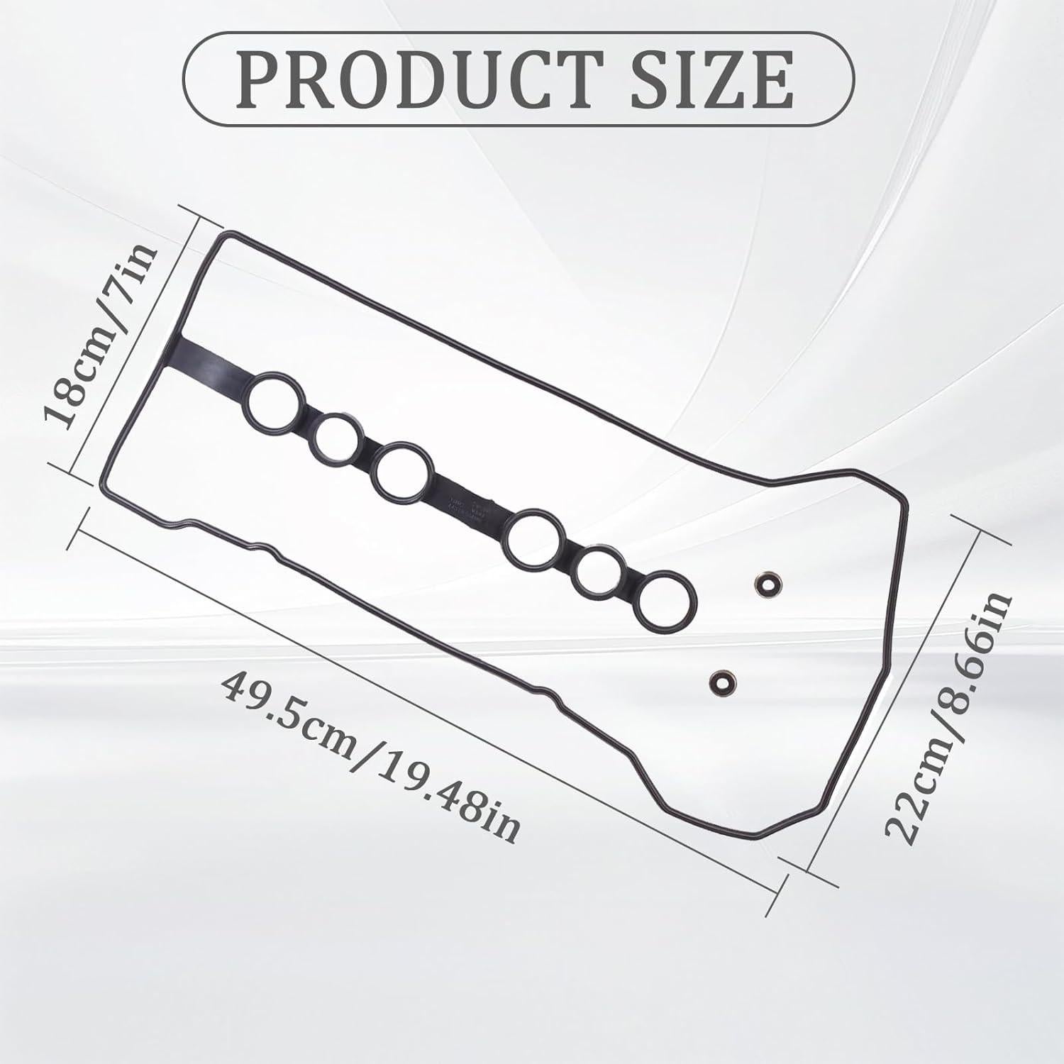 Juego de Junta de Tapa de Válvula VS50542R para Toyota y Chevrolet