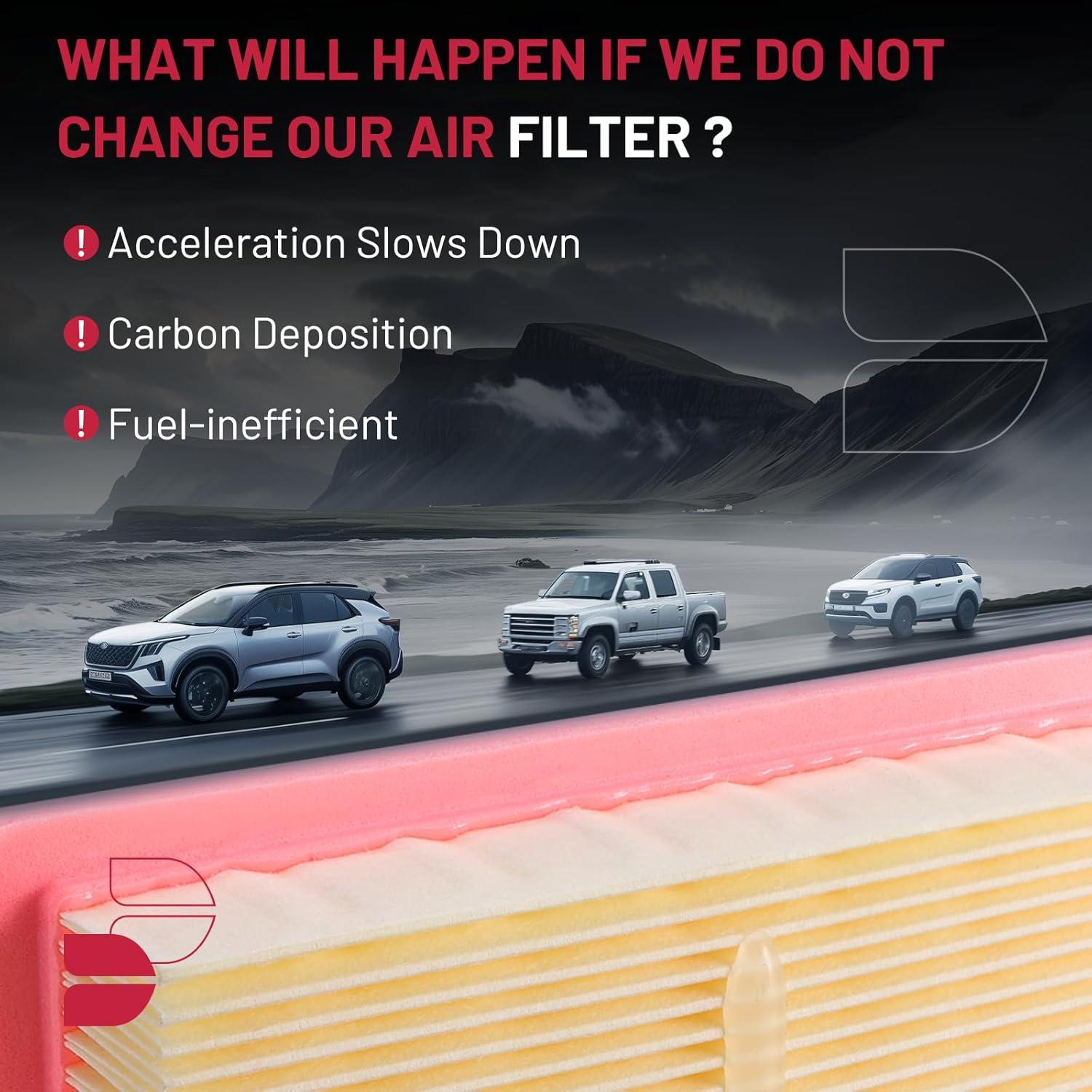 Filtro de aire BDFHYK CA11426 para Toyota Corolla y Prius