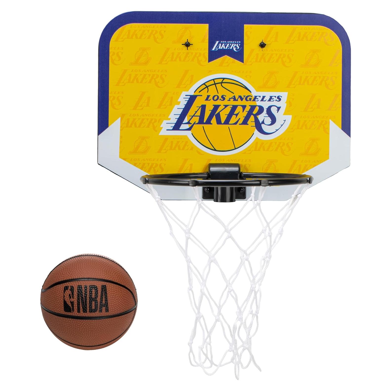 Aro de Baloncesto Mini Franklin Sports NBA Lakers Interior