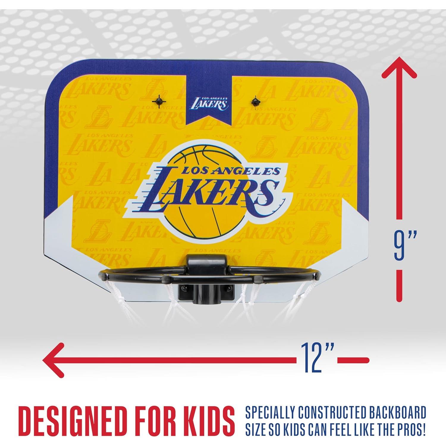 Aro de Baloncesto Mini Franklin Sports NBA Lakers Interior