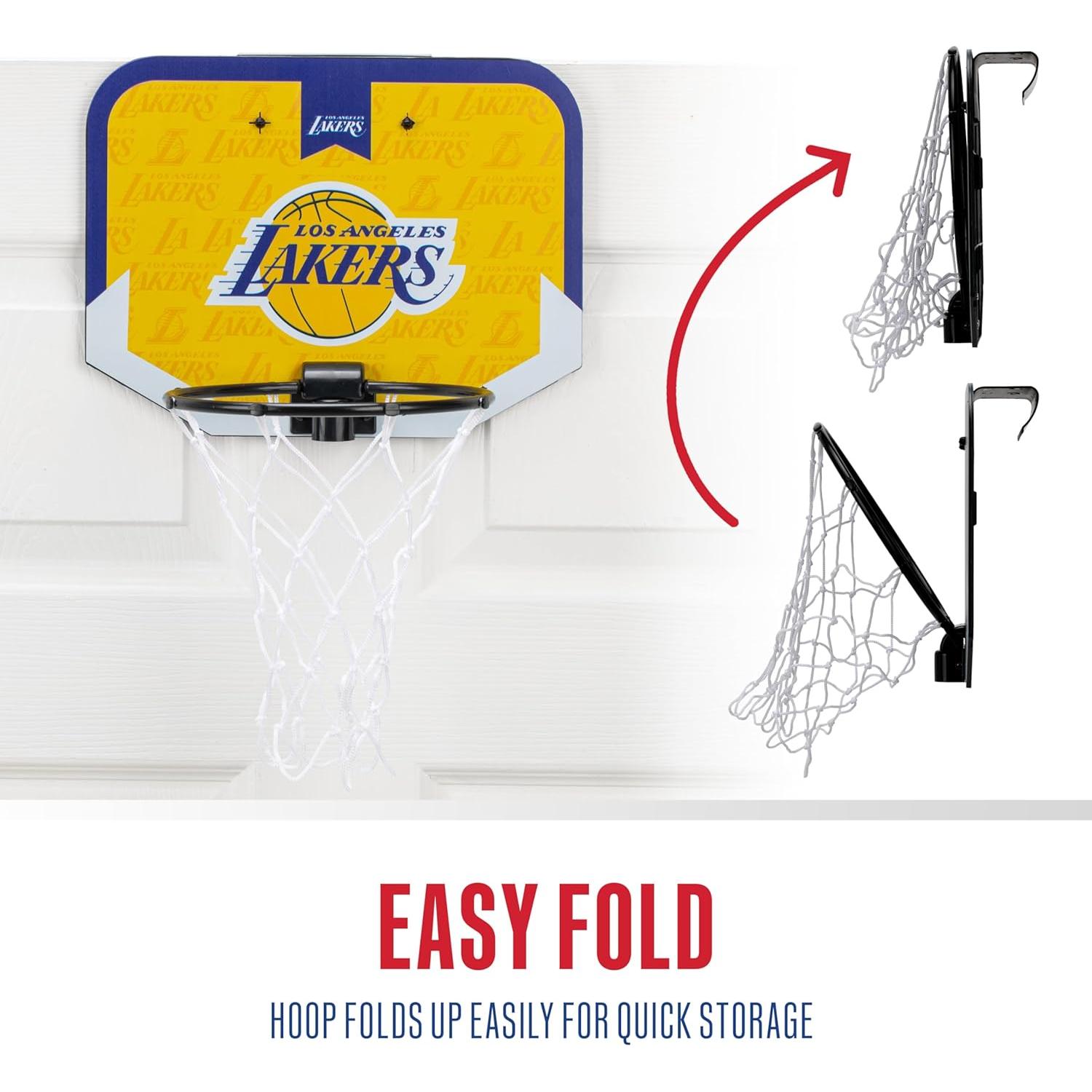 Aro de Baloncesto Mini Franklin Sports NBA Lakers Interior