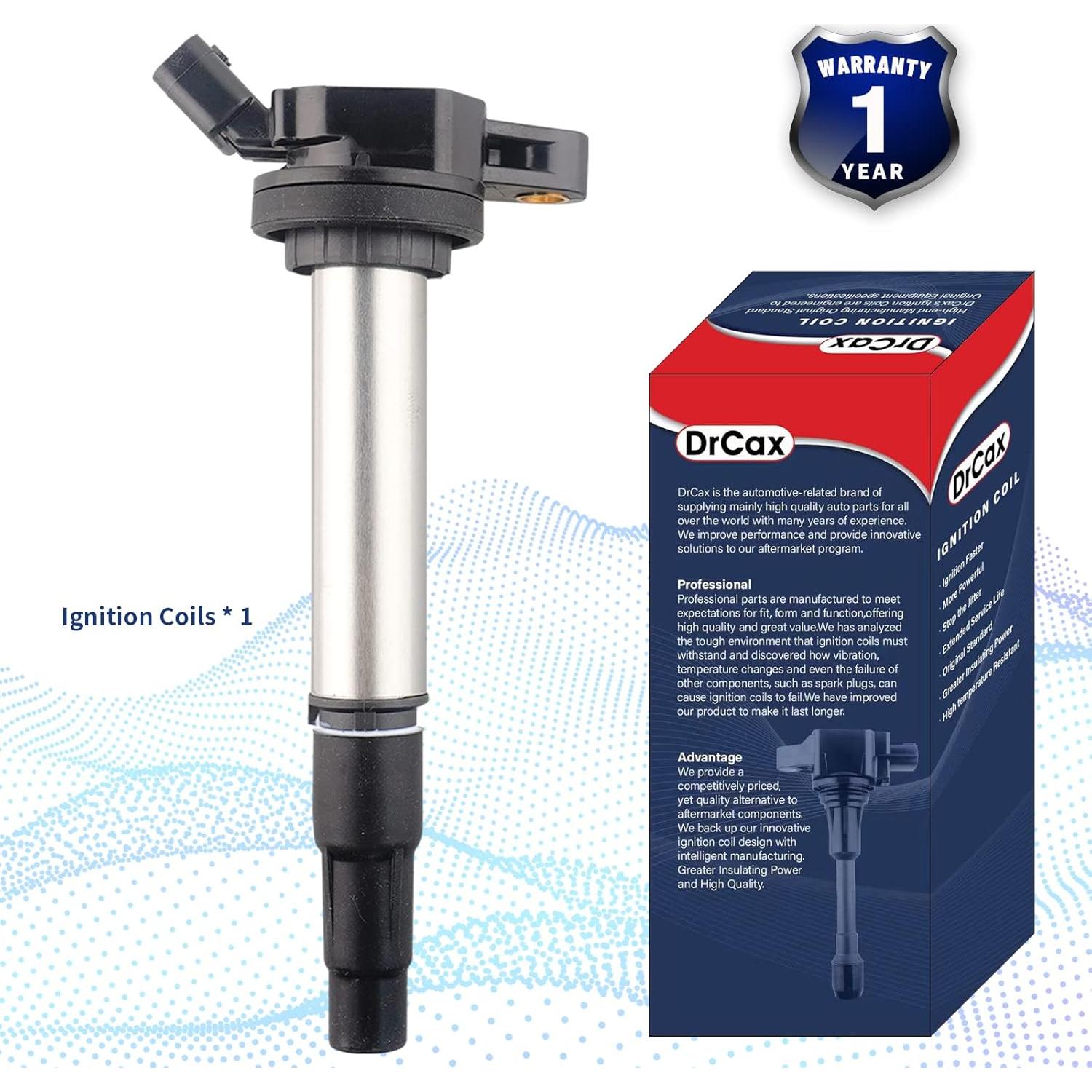 Bobina de Encendido DrCax UF619 Compatible Toyota 1.8L