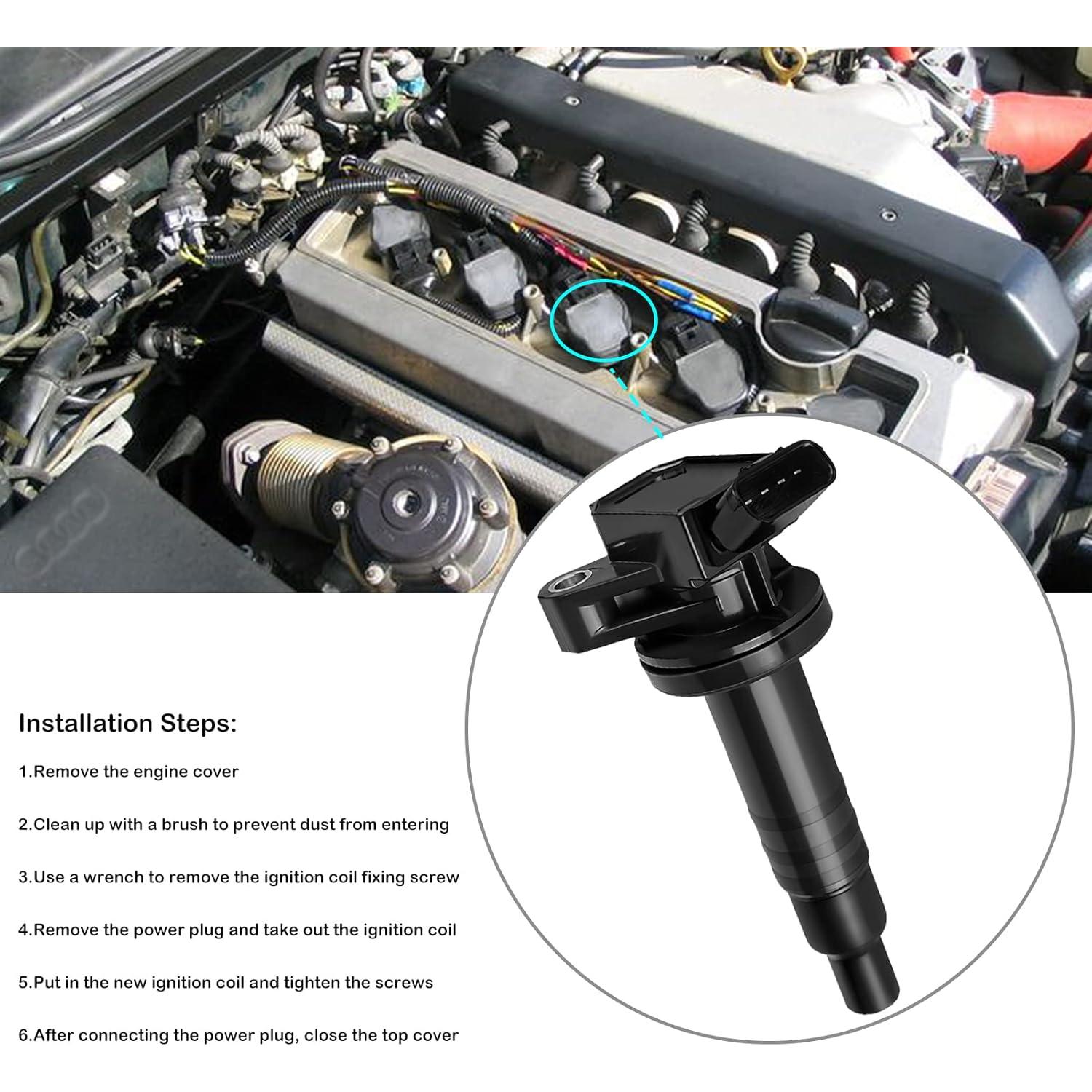 Juego de 4 Bobinas de Encendido LCWRGS para Toyota 1.8L