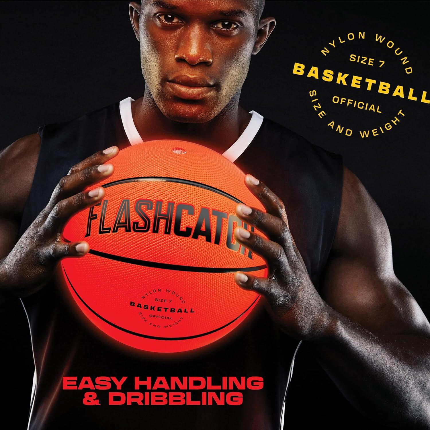 Balón de Baloncesto Iluminado FlashCatch Tamaño 7 LED