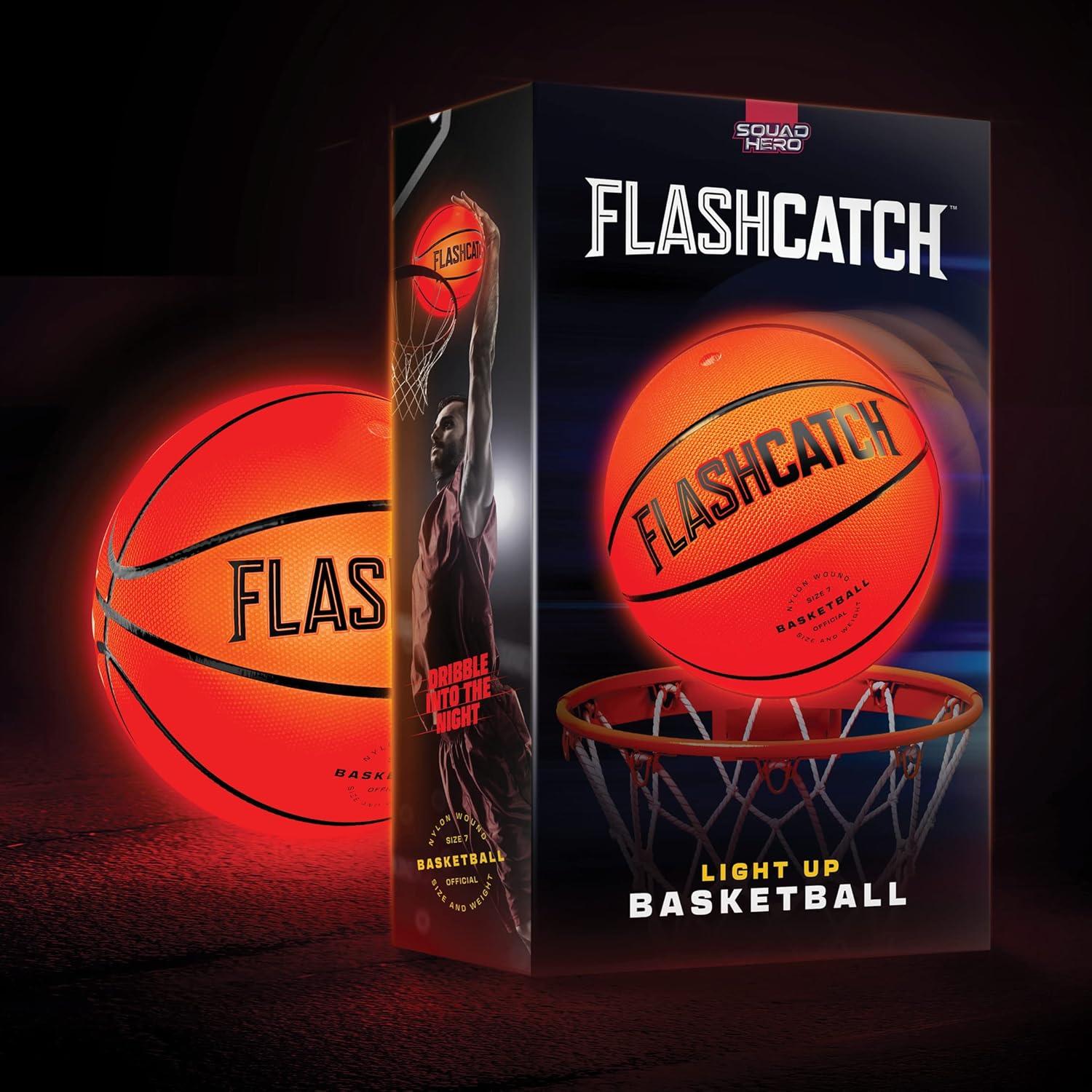 Balón de Baloncesto Iluminado FlashCatch Tamaño 7 LED