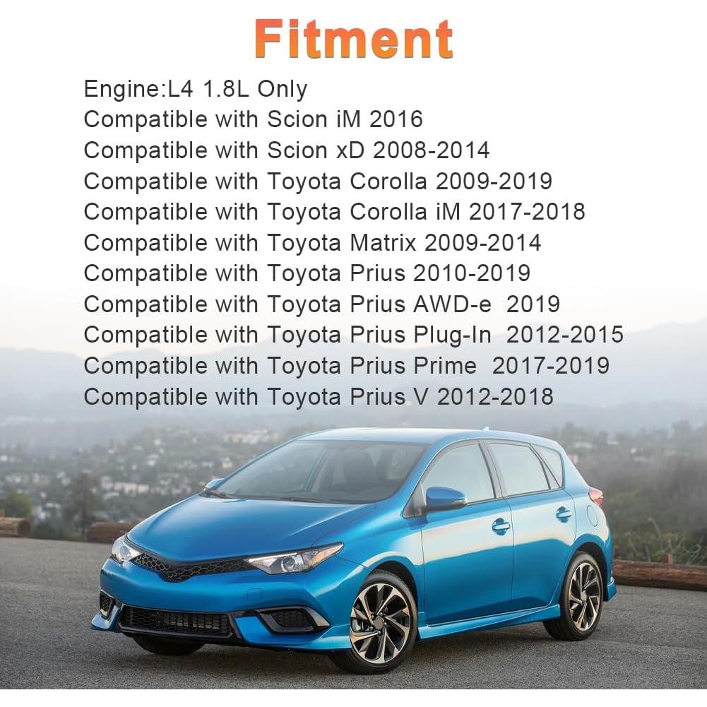 Cárter de Aceite Motor VANJING para Toyota y Scion L4 1.8L