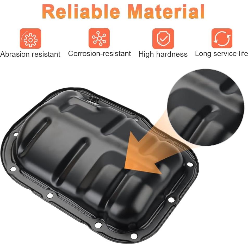 Cárter de Aceite Motor VANJING para Toyota y Scion L4 1.8L