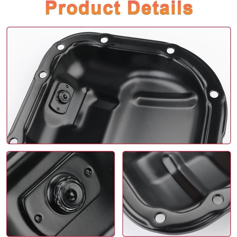 Cárter de Aceite Motor VANJING para Toyota y Scion L4 1.8L