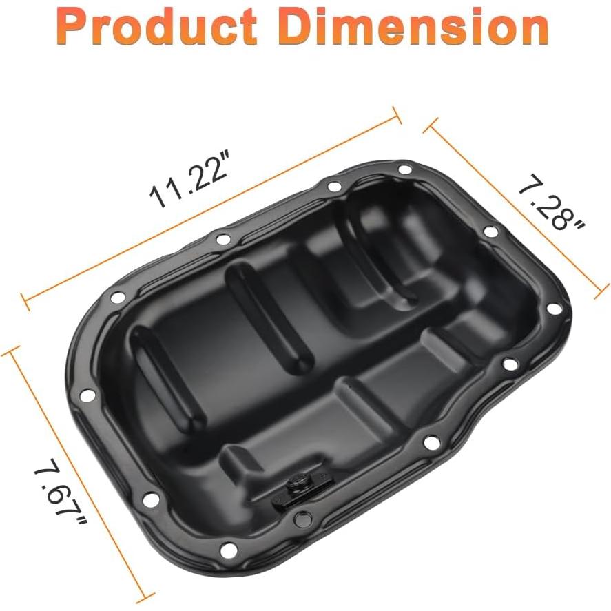 Cárter de Aceite Motor VANJING para Toyota y Scion L4 1.8L