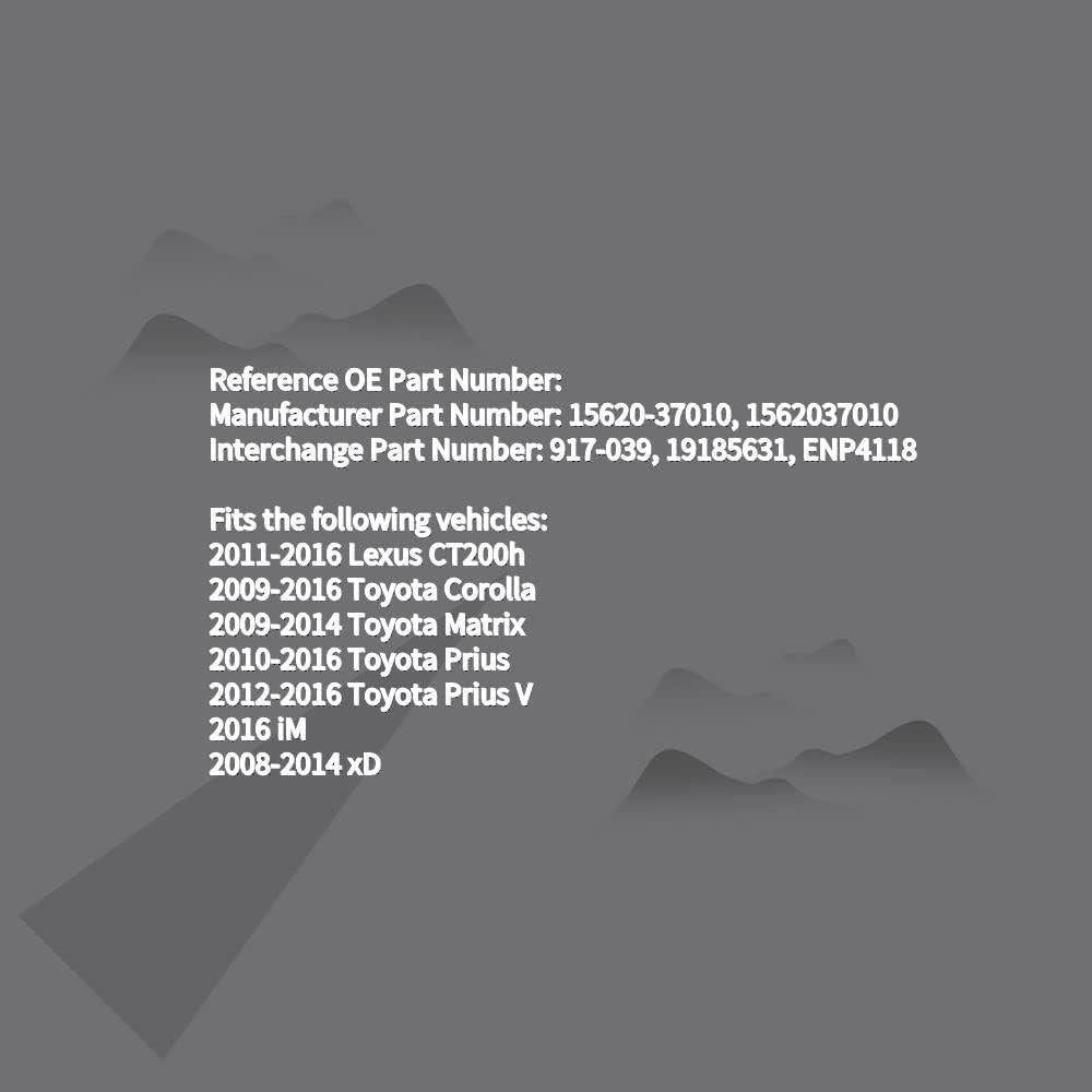 Tapa de Filtro de Aceite YUTOCOOL para Lexus y Toyota 1.8L