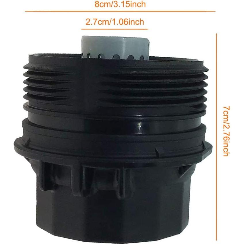 Tapa de Filtro de Aceite YUTOCOOL para Lexus y Toyota 1.8L