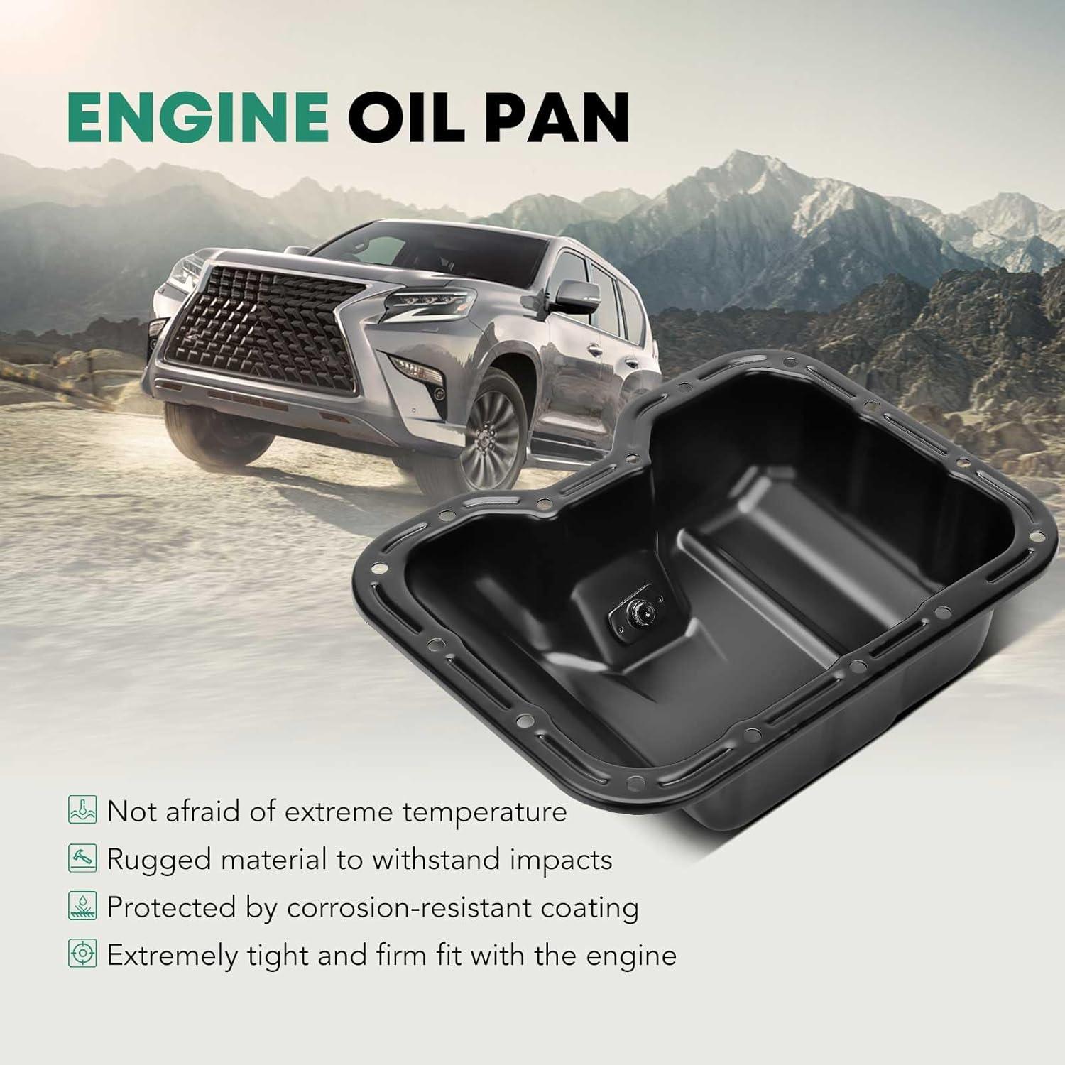 Bandeja de Aceite Motor YHTAUTO para Toyota Corolla/Celica