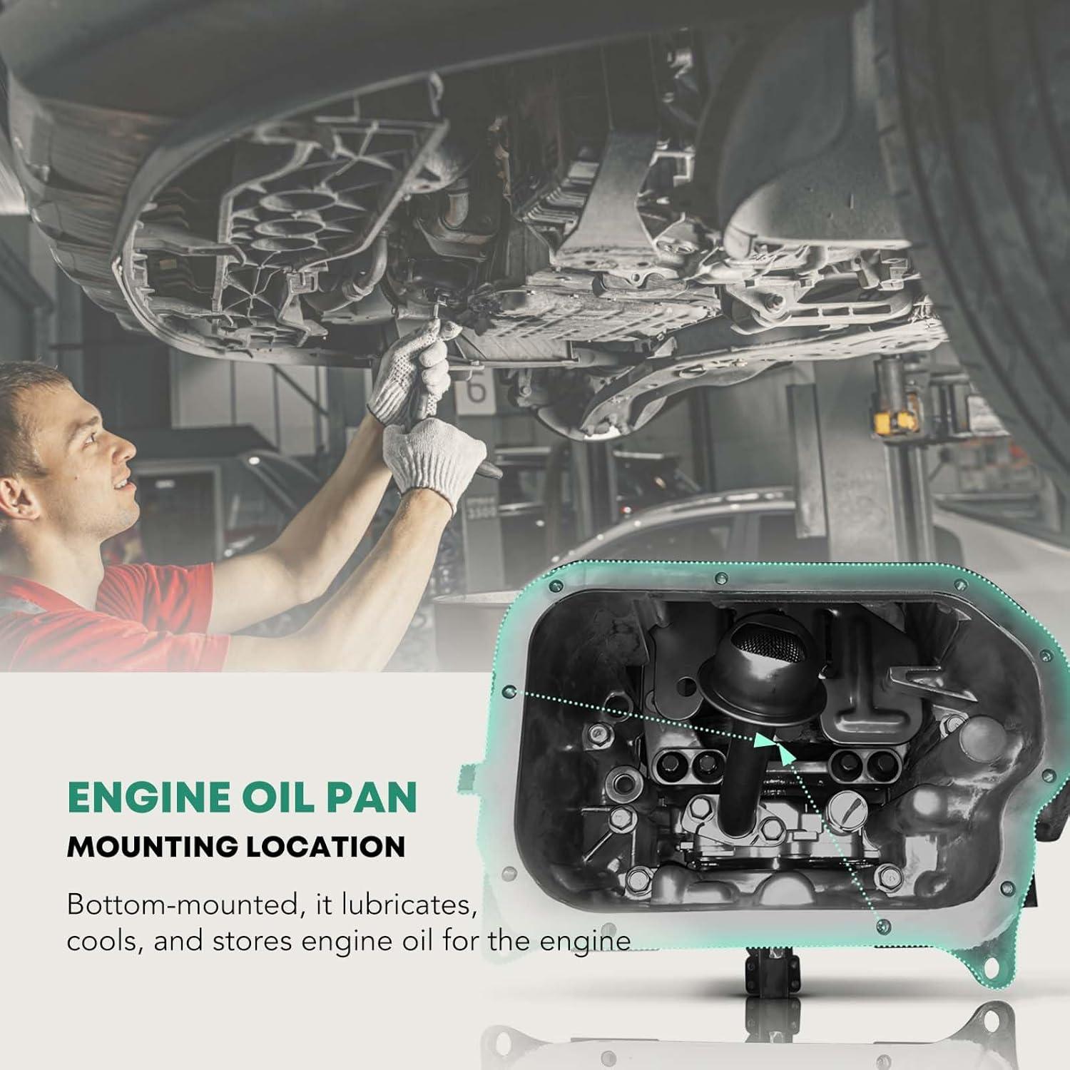 Bandeja de Aceite Motor YHTAUTO para Toyota Corolla/Celica