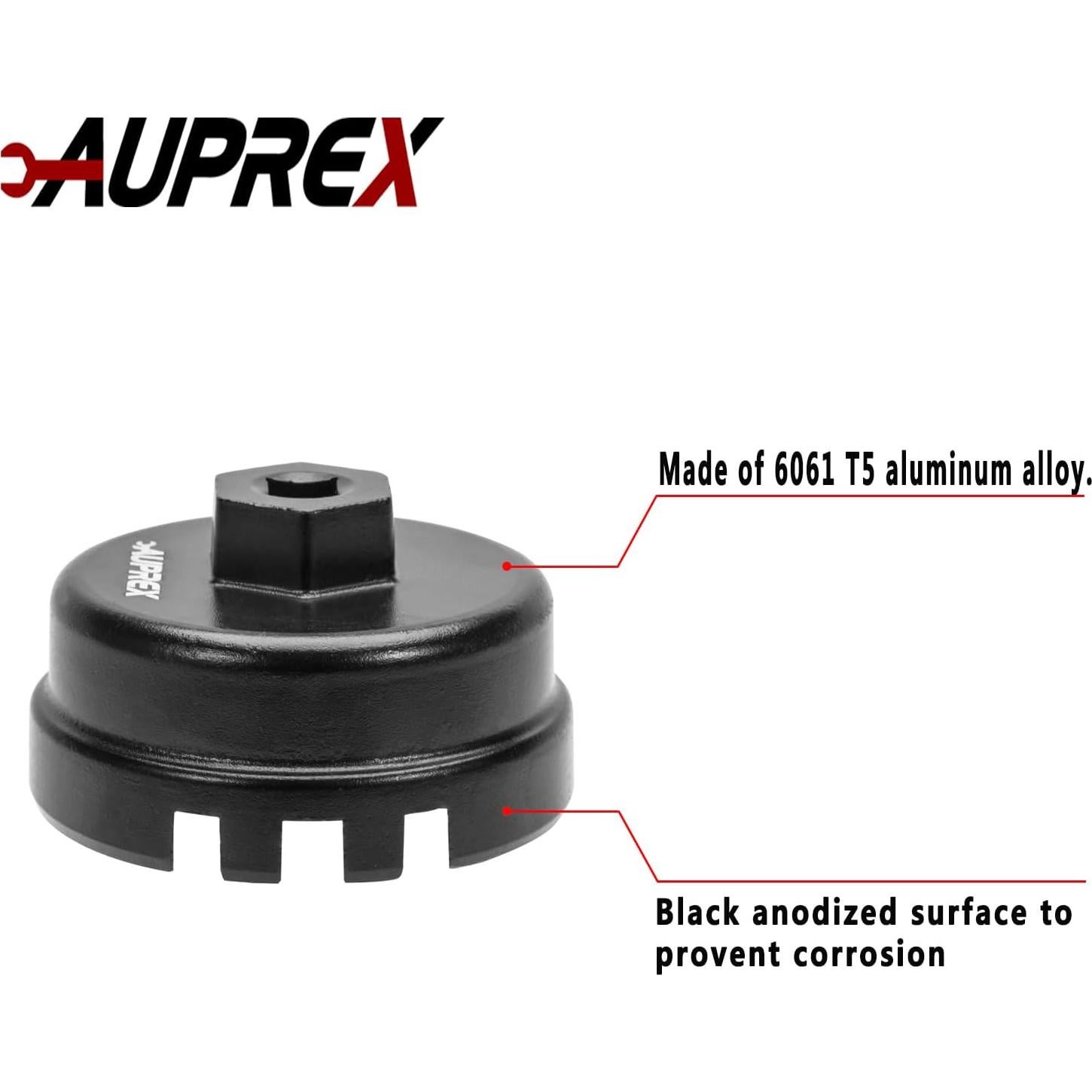 Llave de Filtro de Aceite AUPREX 64mm 14 Flautas para Toyota