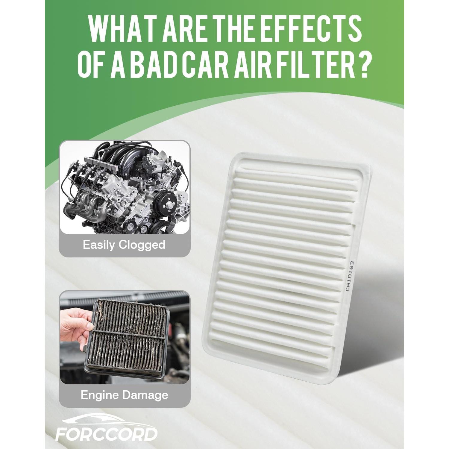 Filtro de aire Forccord CA10190 para Toyota Corolla 1.8L