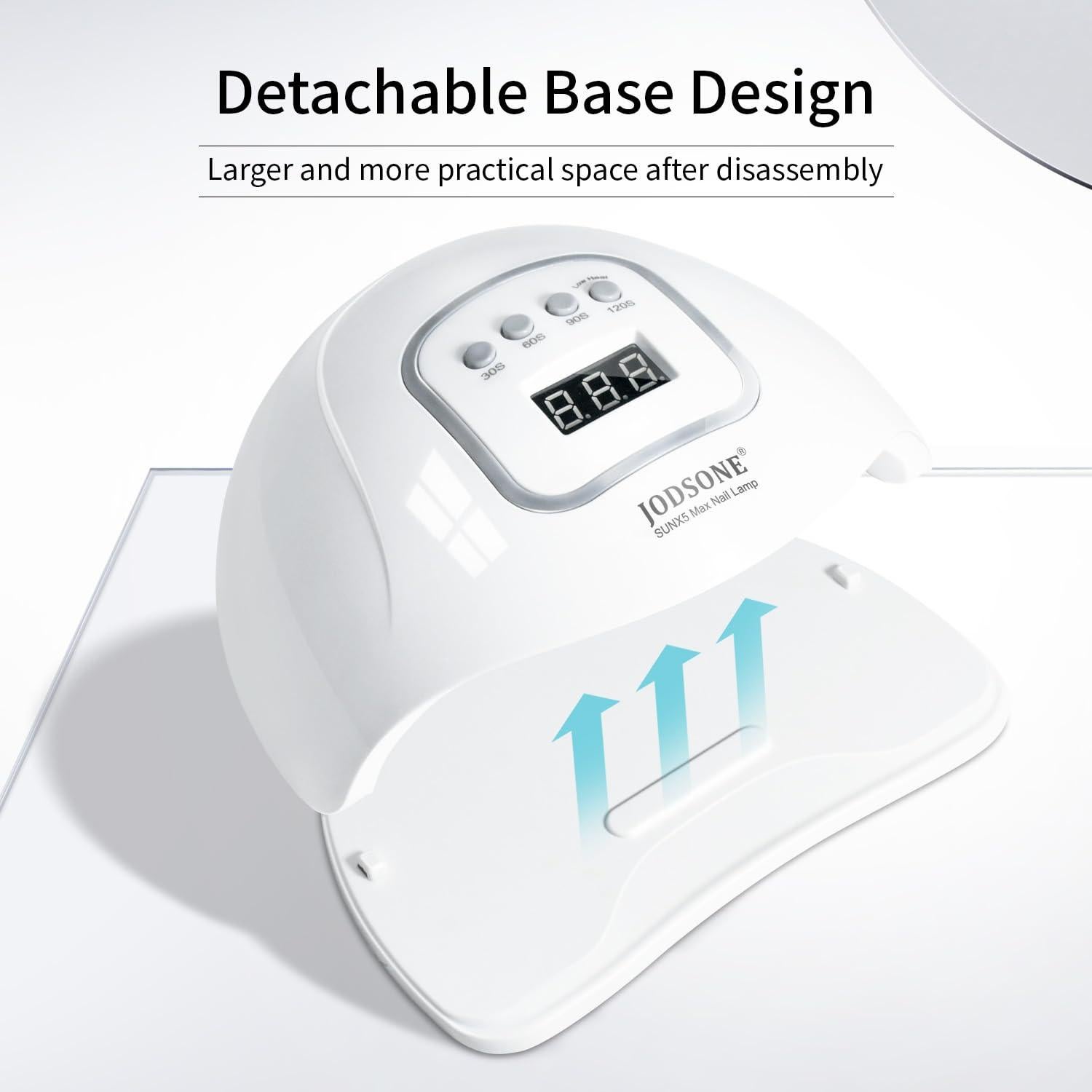 Lámpara de Uñas UV LED JODSONE X5M, Secador Automático