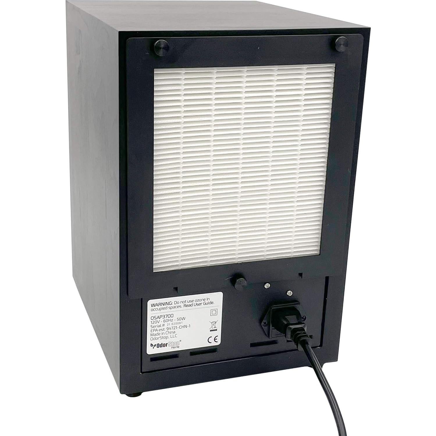 Purificador de aire HEPA OdorStop OSAP3700 6-en-1 con ozono