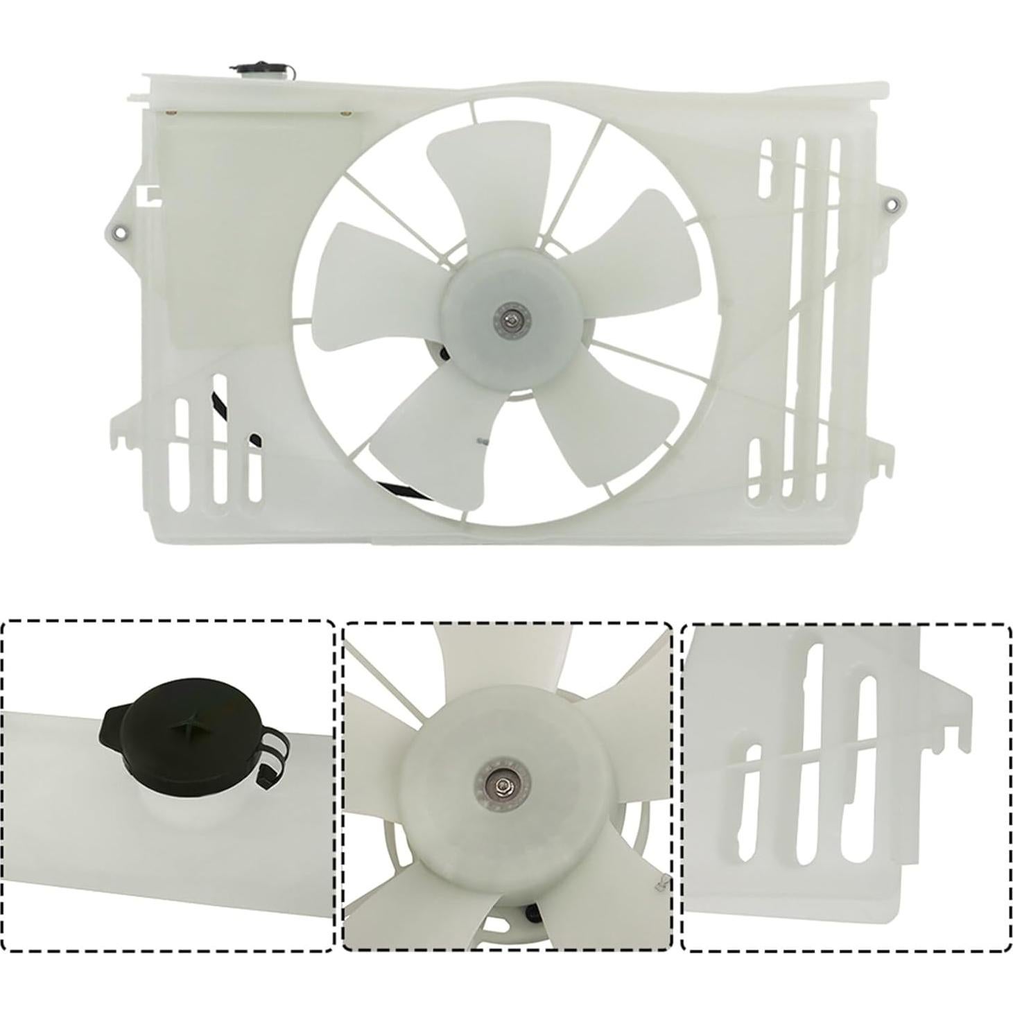 Ventilador de Enfriamiento Labwork para Toyota Corolla 2003-2008