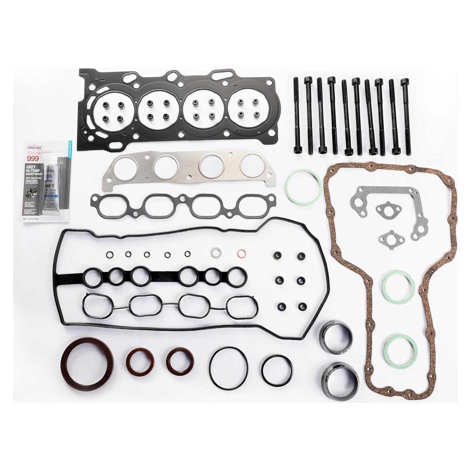 Juego de Junta de Culata KAX con 10 Tornillos para Toyota 1.8L