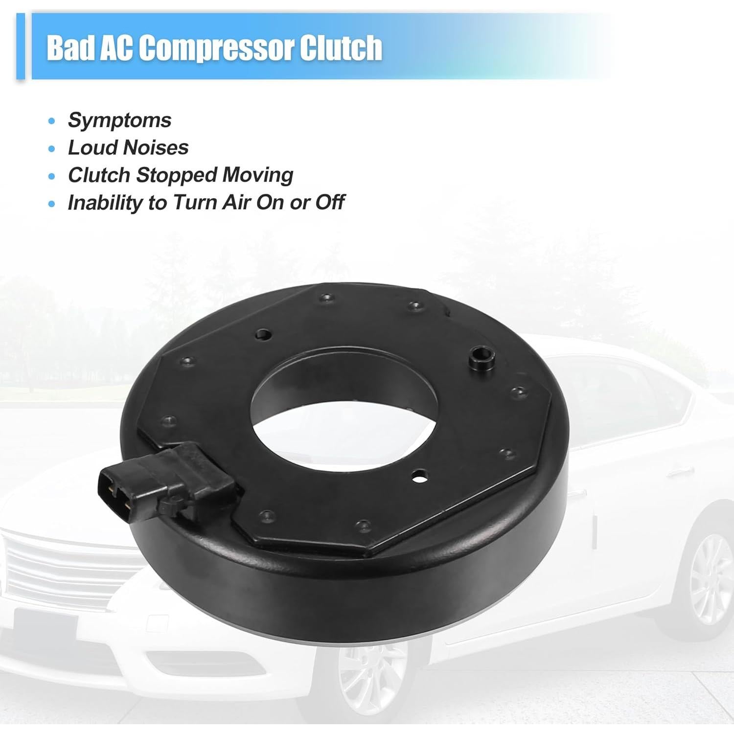 Bobina de Embrague de Compresor A/C X AUTOHAUX para Toyota