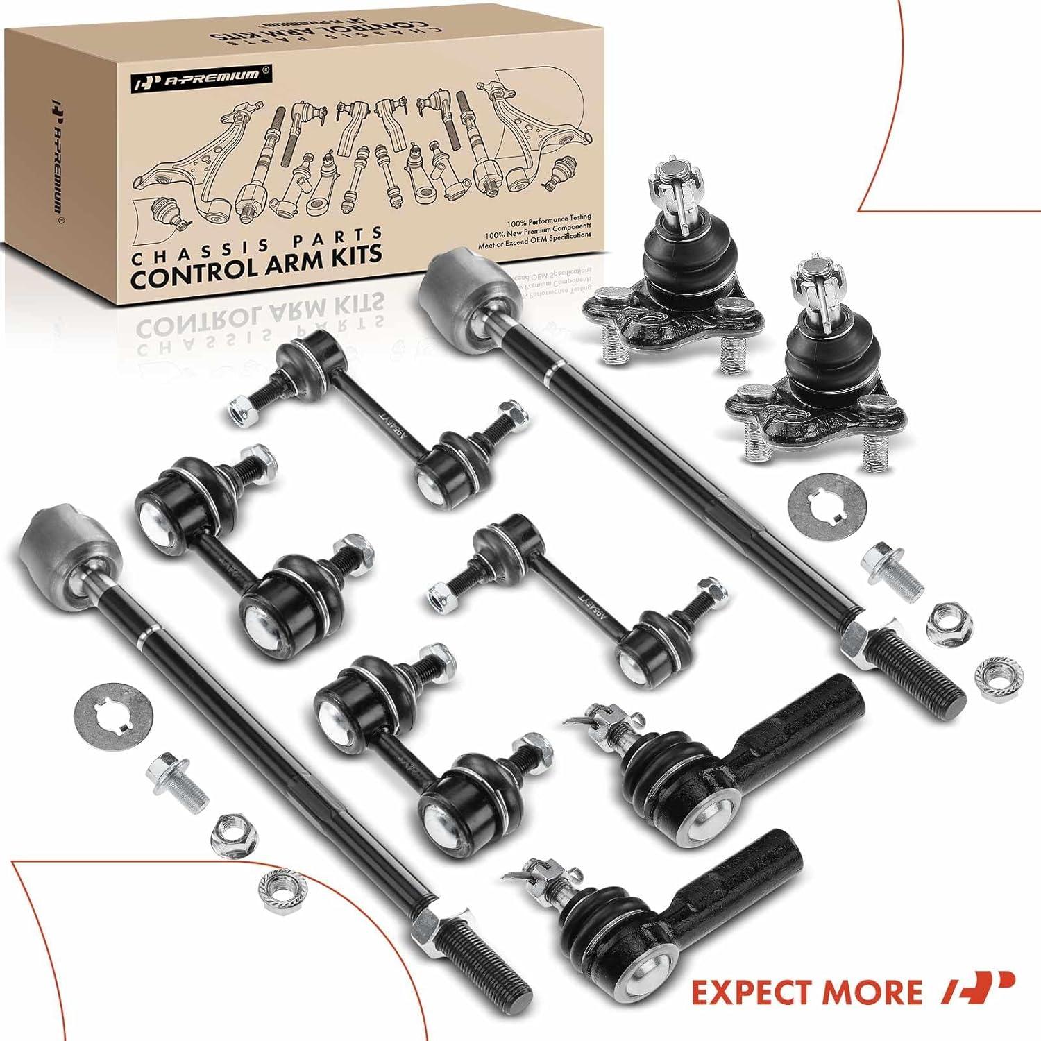 Conjunto A-Premium 10 Piezas Suspensión Toyota Corolla 96-02