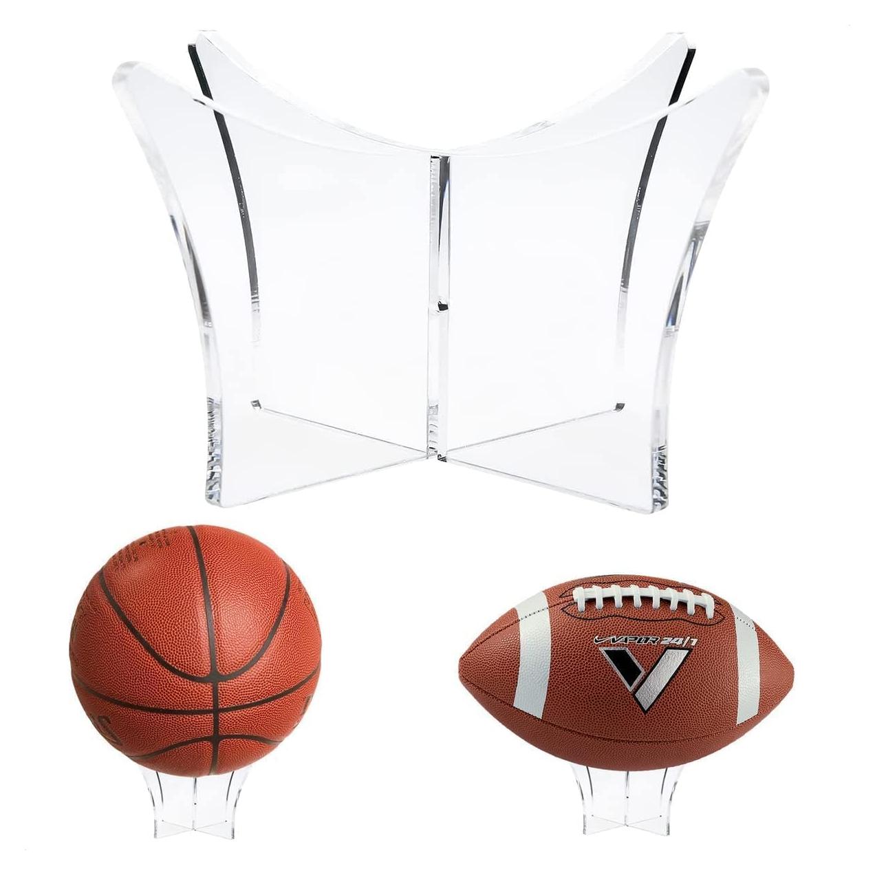 Soporte Acrílico para Balones de Fútbol - LIBERHAUS 6.6 cm