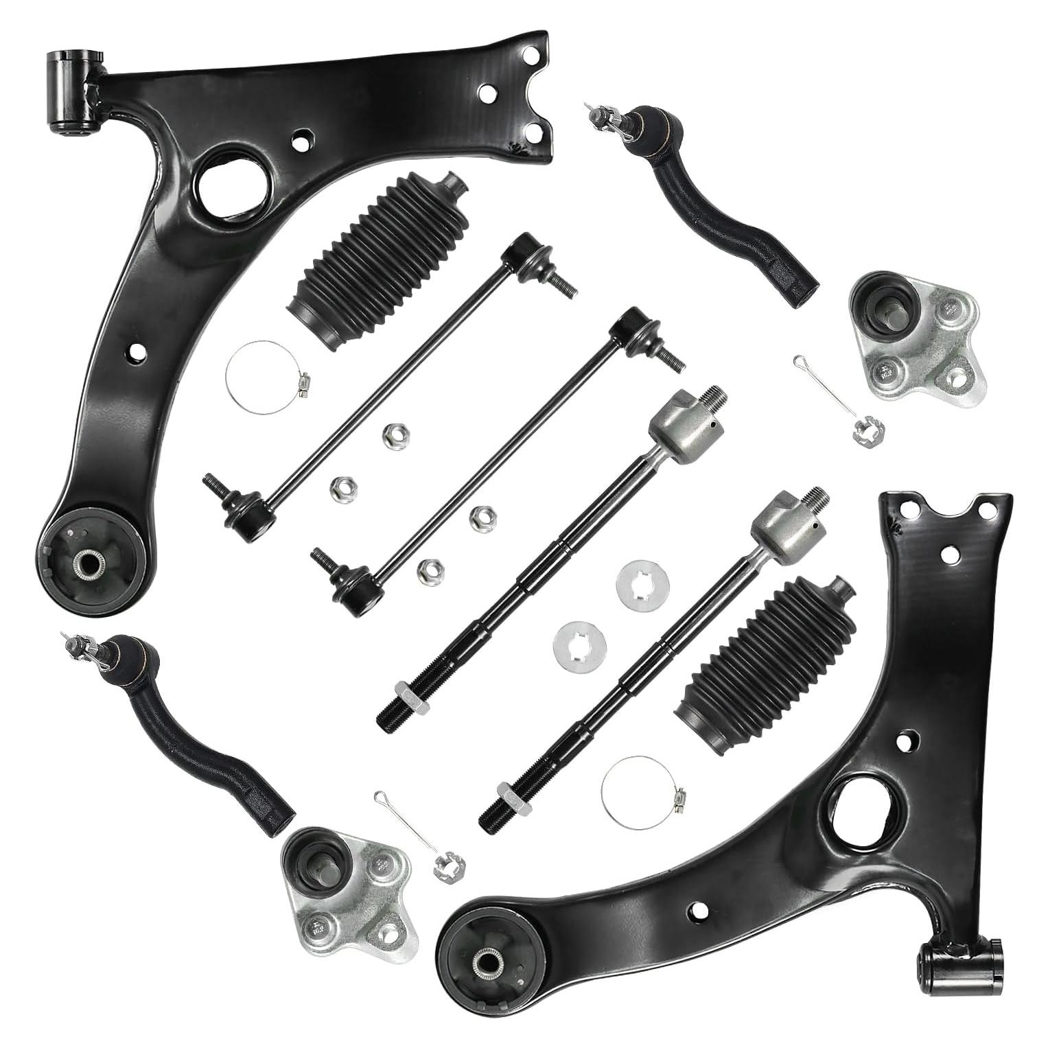 Kit de Suspensión TIEZFUL 12PCS para Toyota Corolla 2003-2008