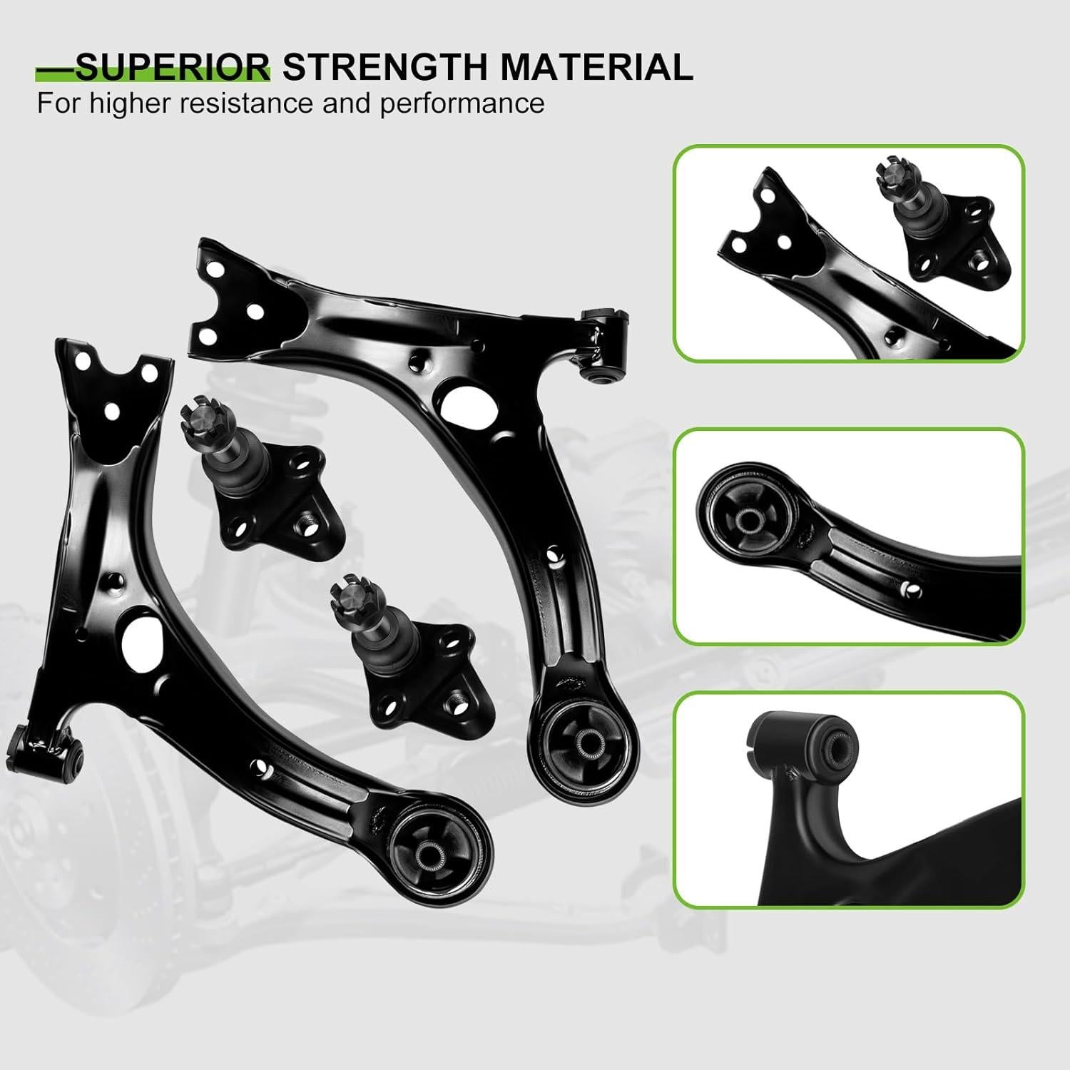 Kit de Suspensión Delantera SCITOO 12 Piezas para Toyota Corolla 2009-2013
