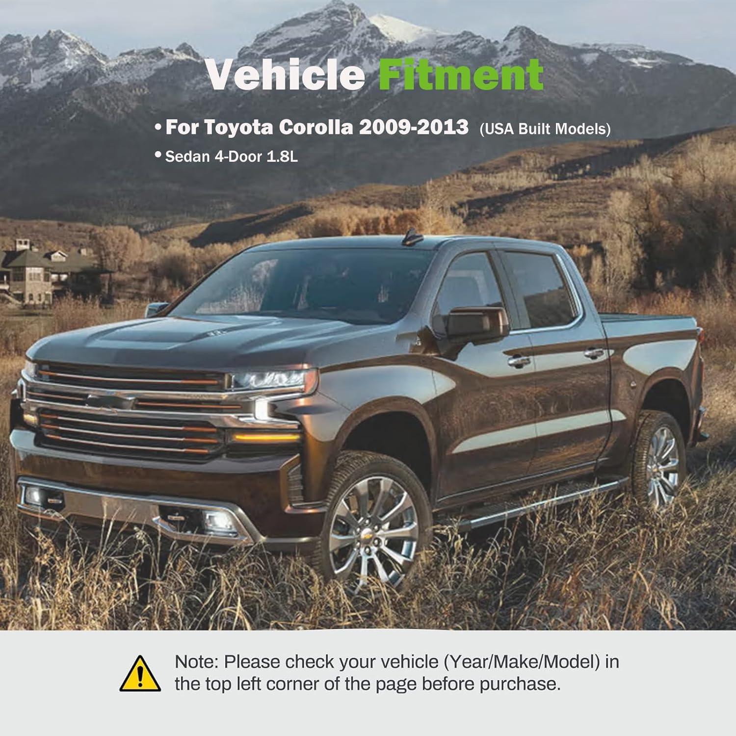 Kit de Suspensión Delantera SCITOO 12 Piezas para Toyota Corolla 2009-2013