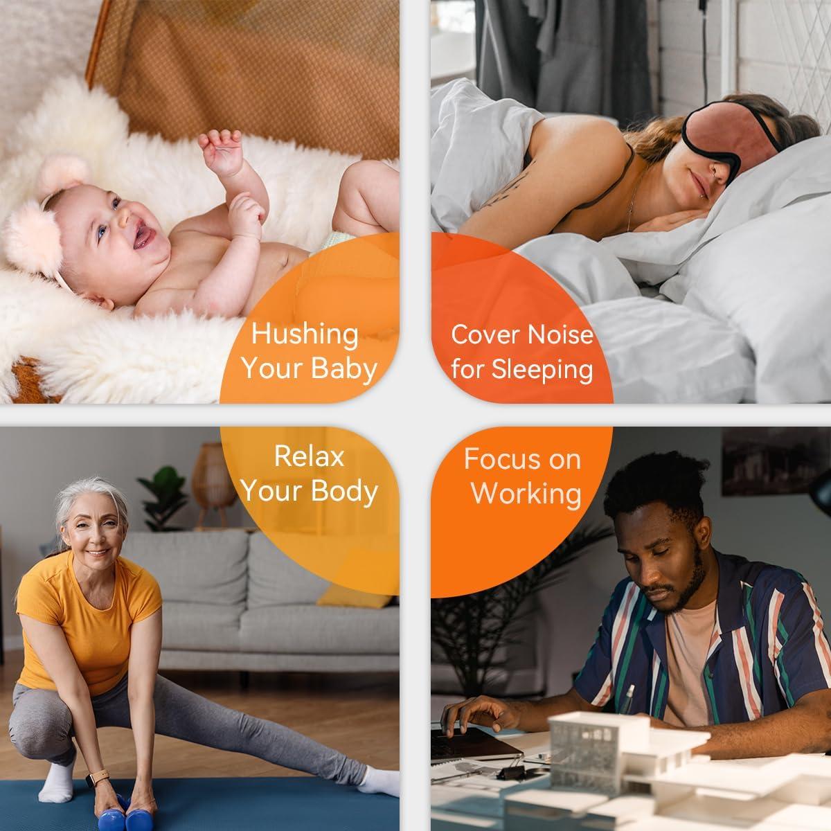 Máquina de Ruido Blanco DailyBody DWN-Z3 - 30 Sonidos Relajantes