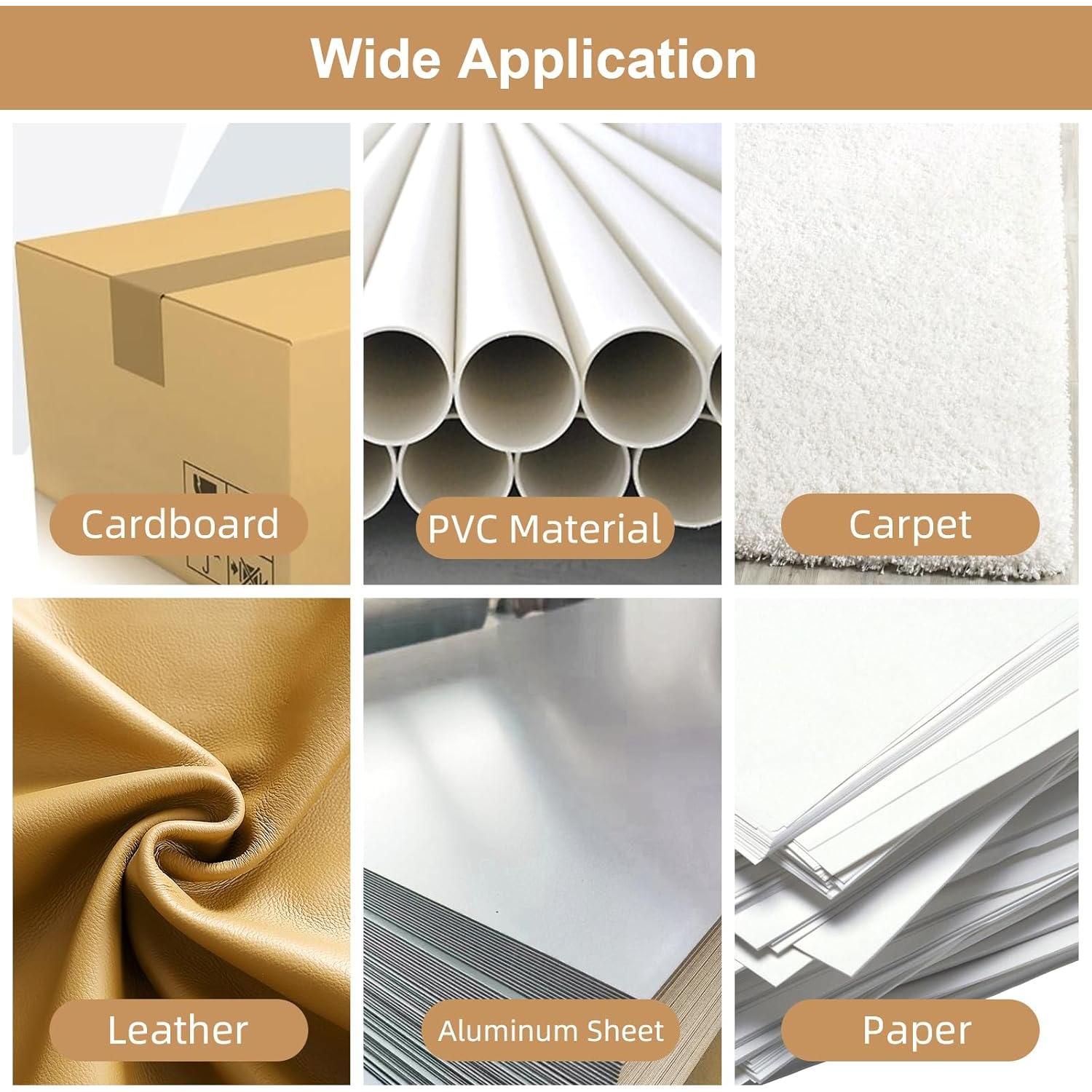 Cortador de Caja Harita Plegable con Mango de Madera y 5 Cuchillas