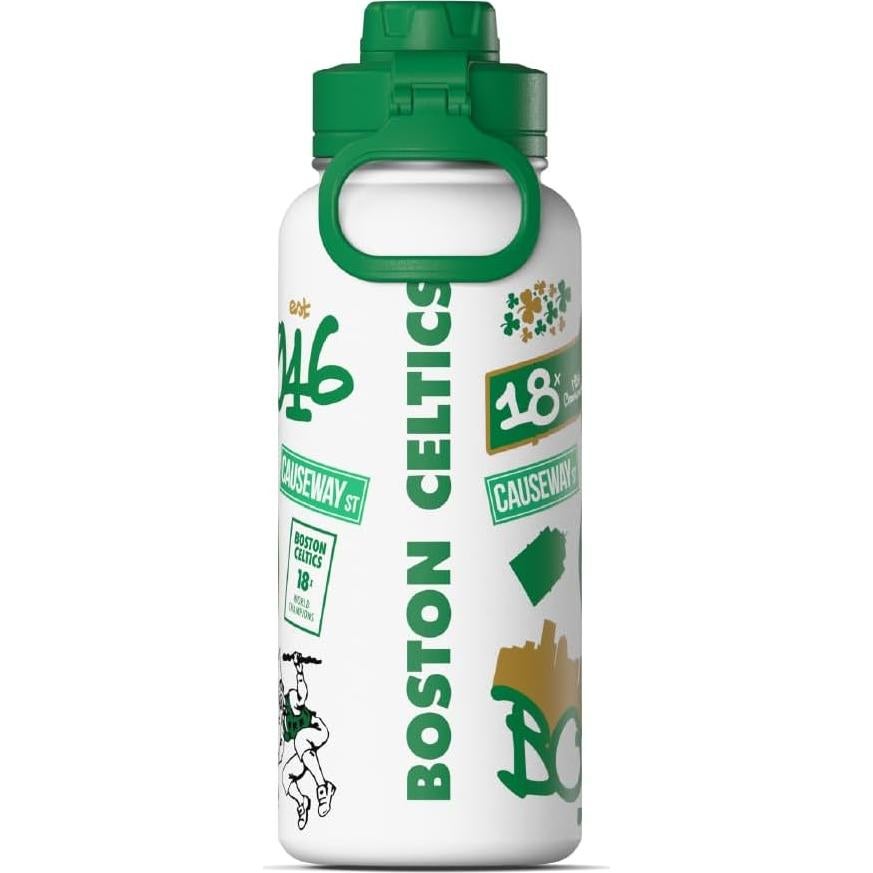 Botella de Agua Hydrapeak NBA Celtics 0.95L Acero Inoxidable