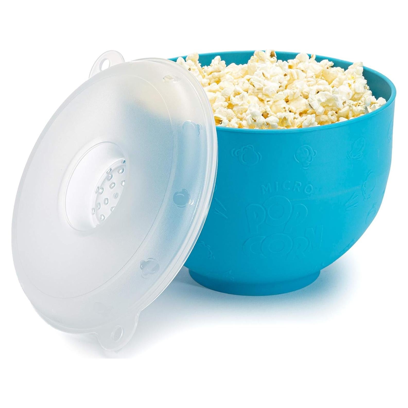 Popcorn Popper Goodful de Silicona Plegable 2.84L Azul