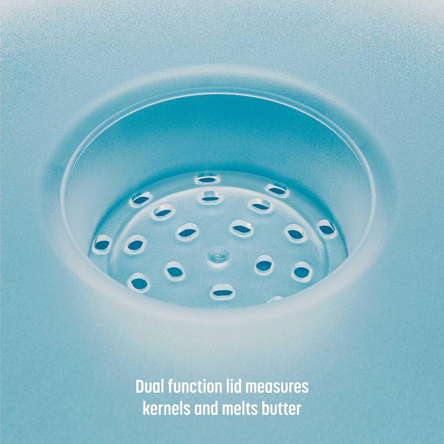 Popcorn Popper Goodful de Silicona Plegable 2.84L Azul