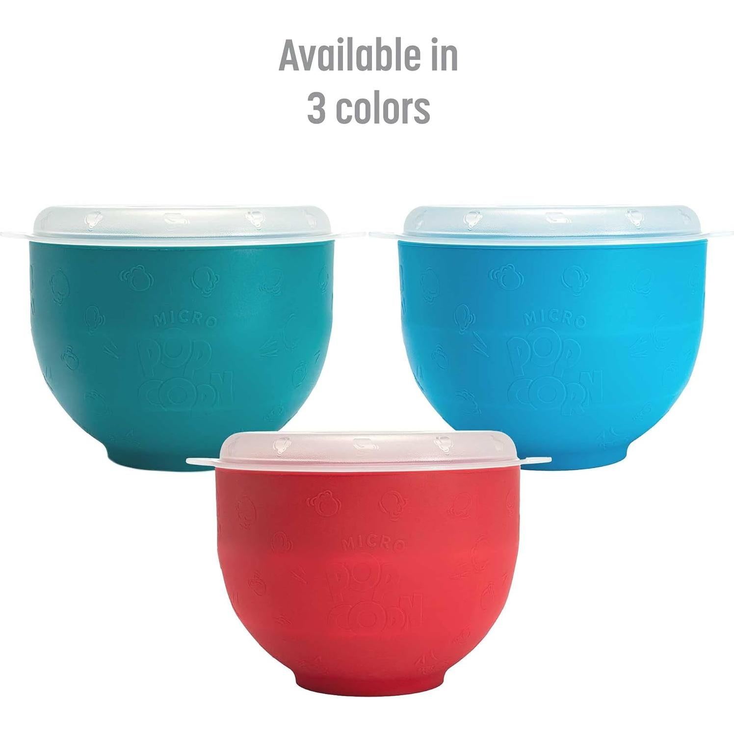 Popcorn Popper Goodful de Silicona Plegable 2.84L Azul