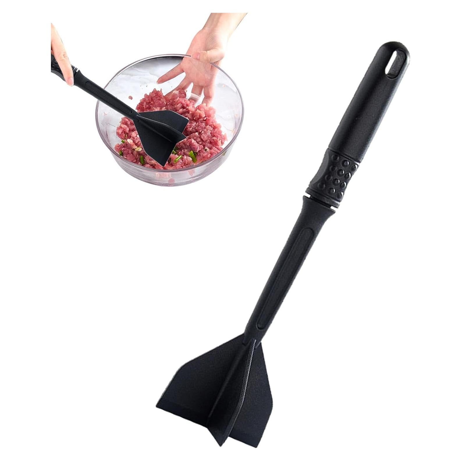 Picador de Carne de Nylon 29.5cm - Herramienta Resistente al Calor