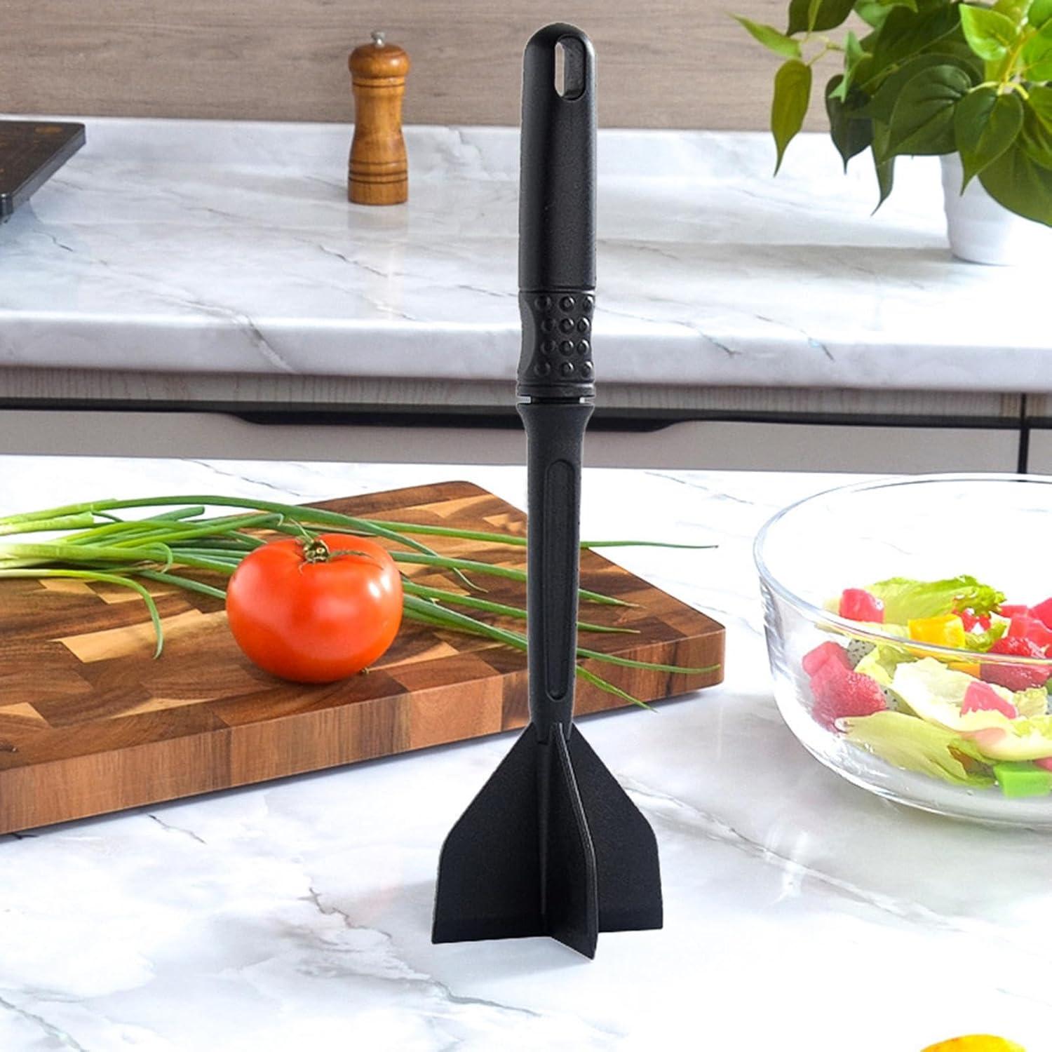 Picador de Carne de Nylon 29.5cm - Herramienta Resistente al Calor