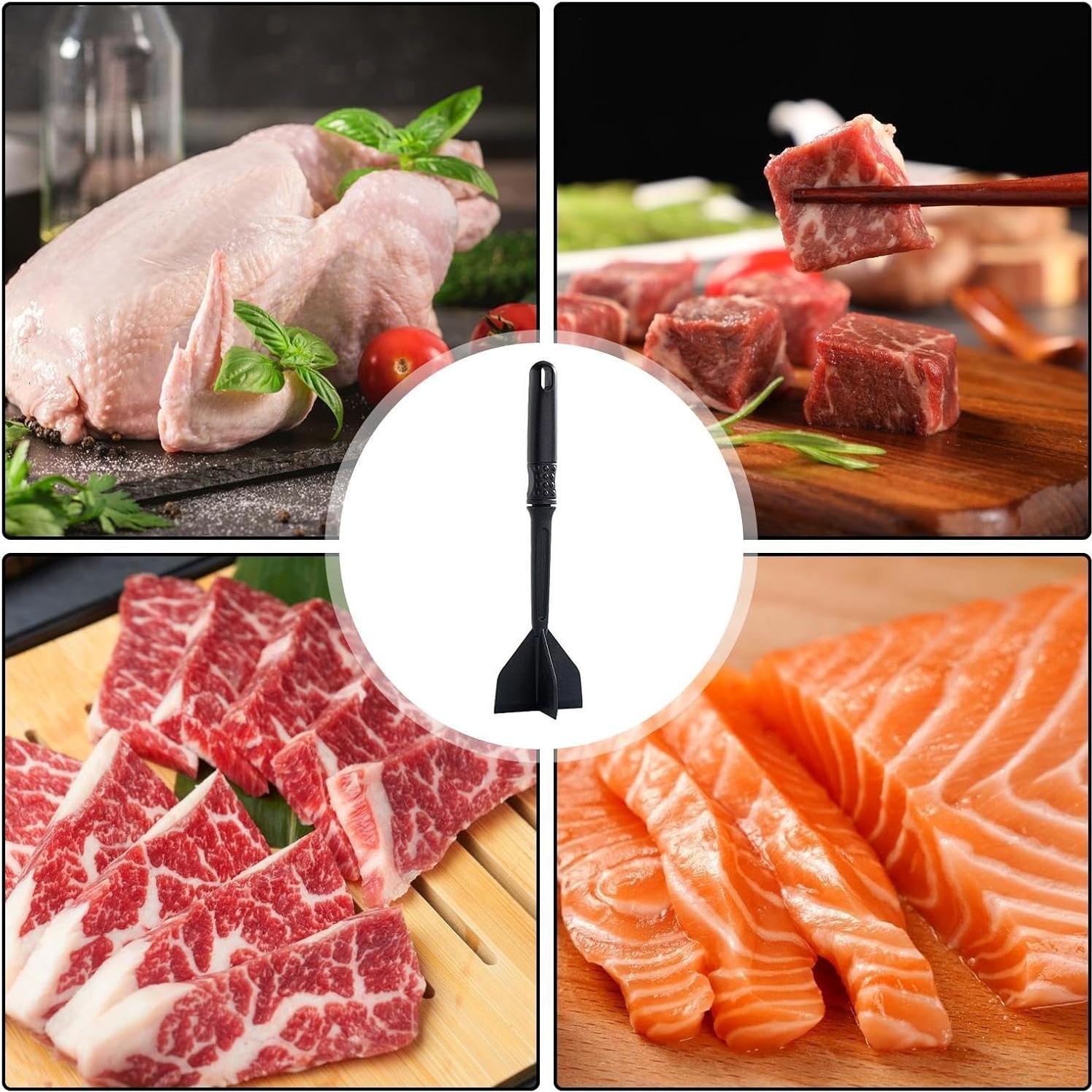 Picador de Carne de Nylon 29.5cm - Herramienta Resistente al Calor