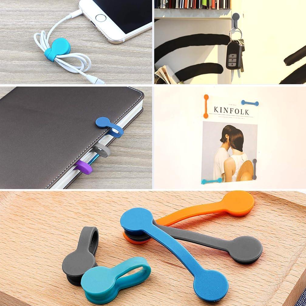 Correas Magnéticas Kanemc 10-Pack Silicona Multicolor 7.37 cm