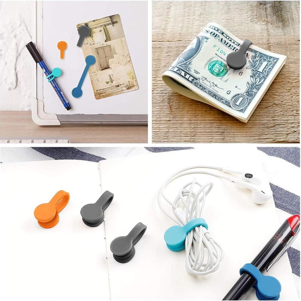 Correas Magnéticas Kanemc 10-Pack Silicona Multicolor 7.37 cm